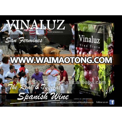 VINALUZ Red Wine 11.0% carton 12x1l